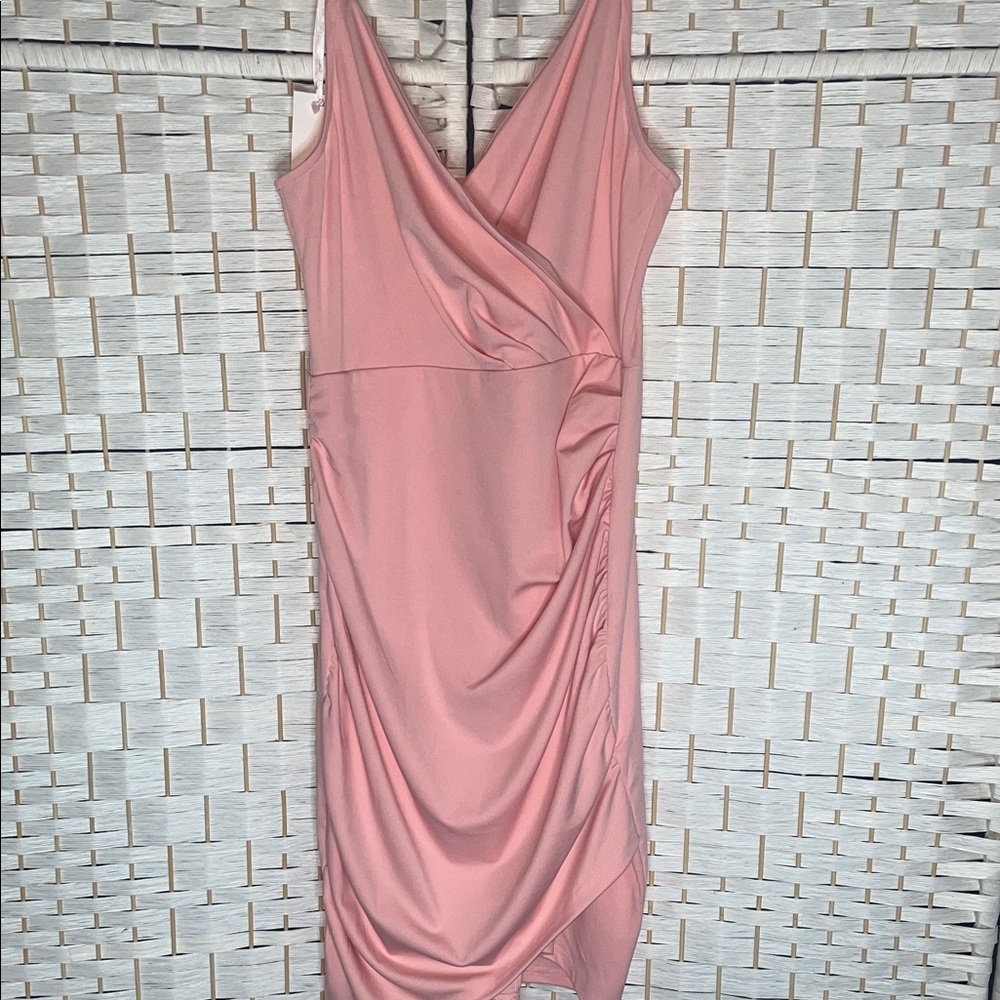 Grace Karin Asymmetrical Pink Dress